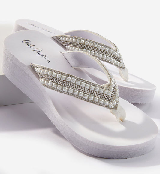 Diamante Flip Flop, 2 Asst.