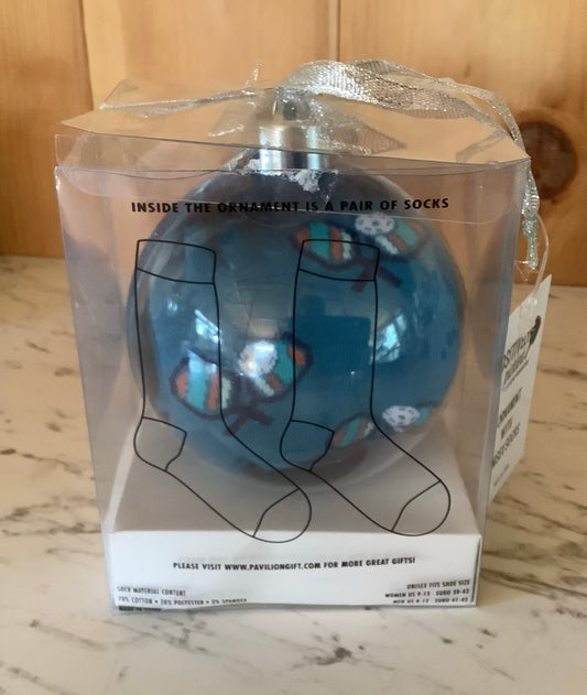 Pickle ball ornament & socks