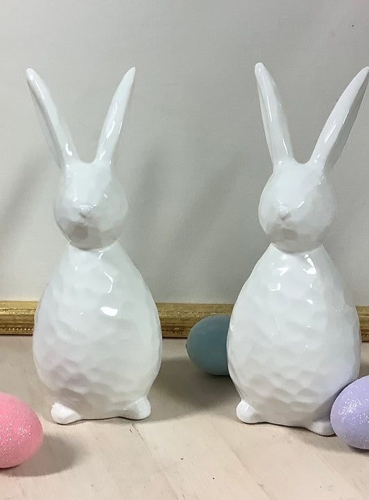 Bunny white ceramic