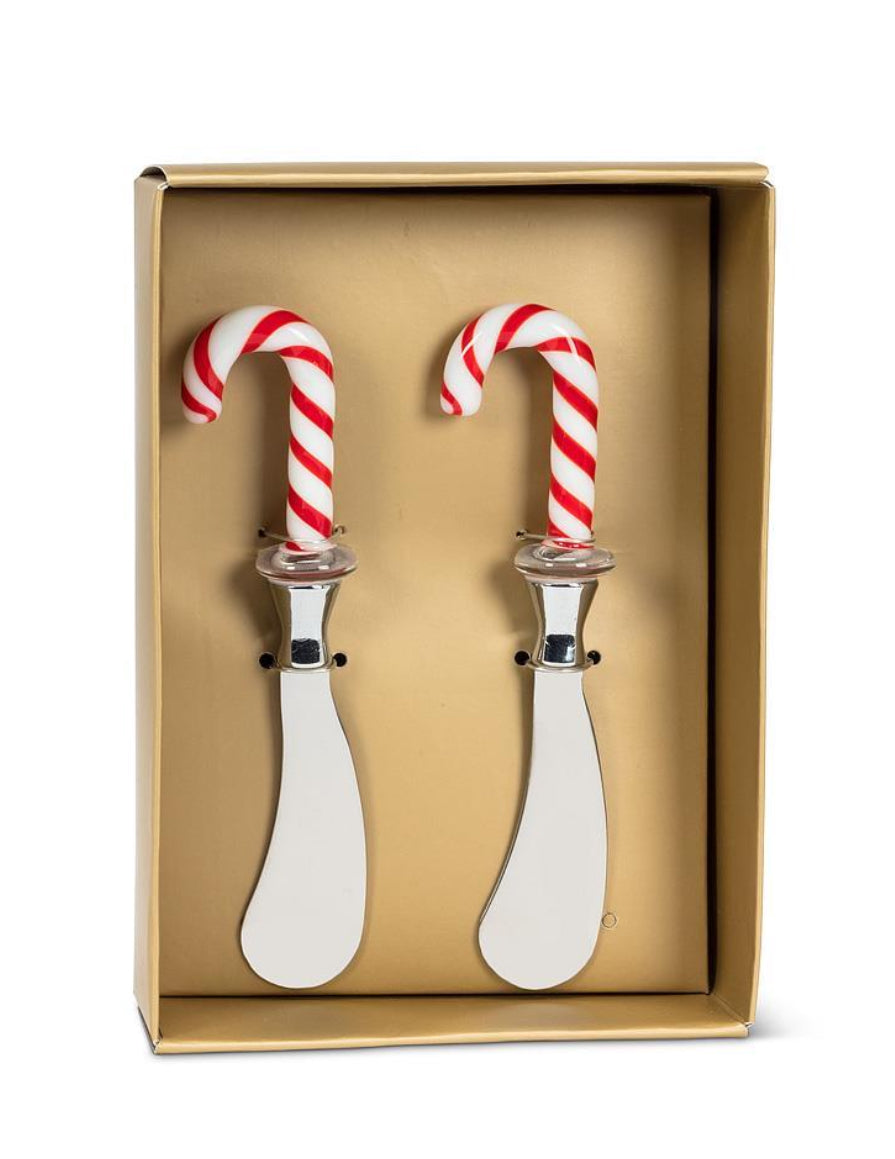 Candy Cane Topped Spreaders
