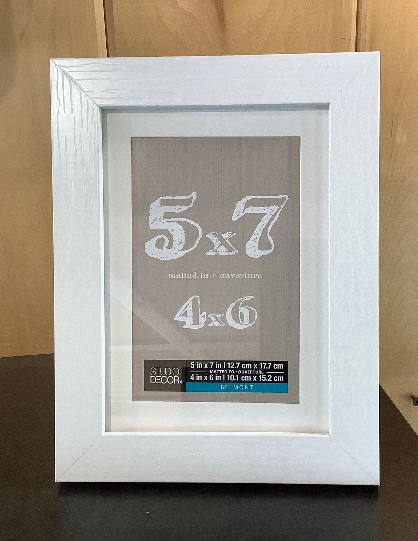 White Frame with Mat