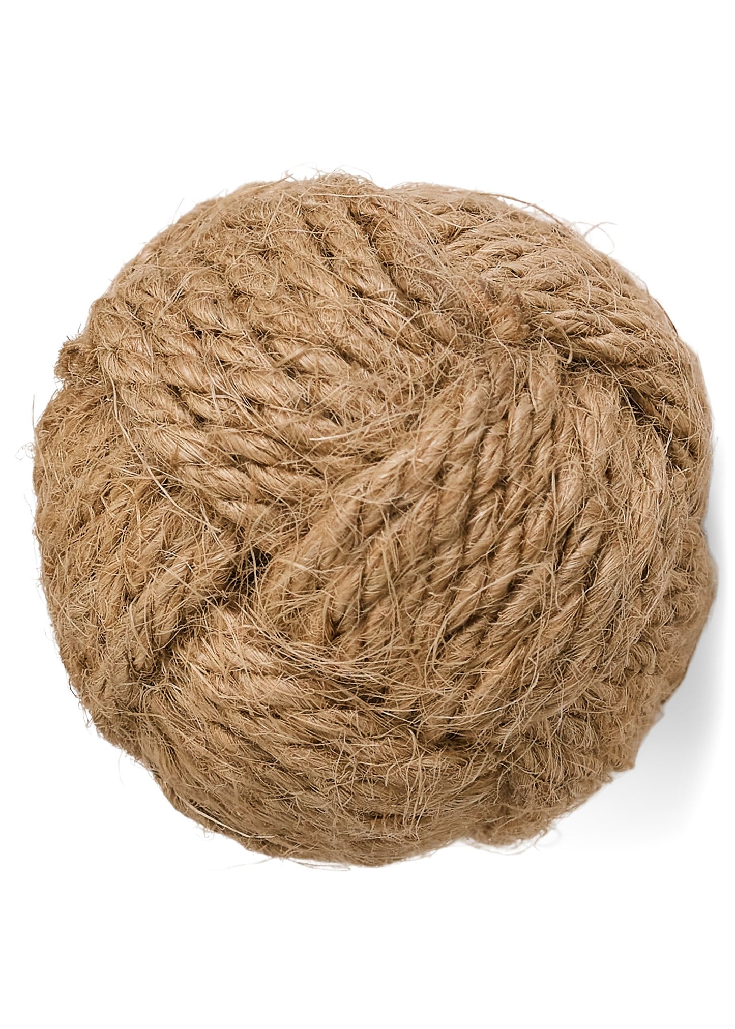 KNOB NATURAL JUTE ROUND NATURAL