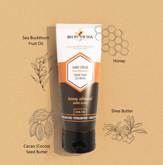 Bee By The Sea Honey Almond Hand Cream