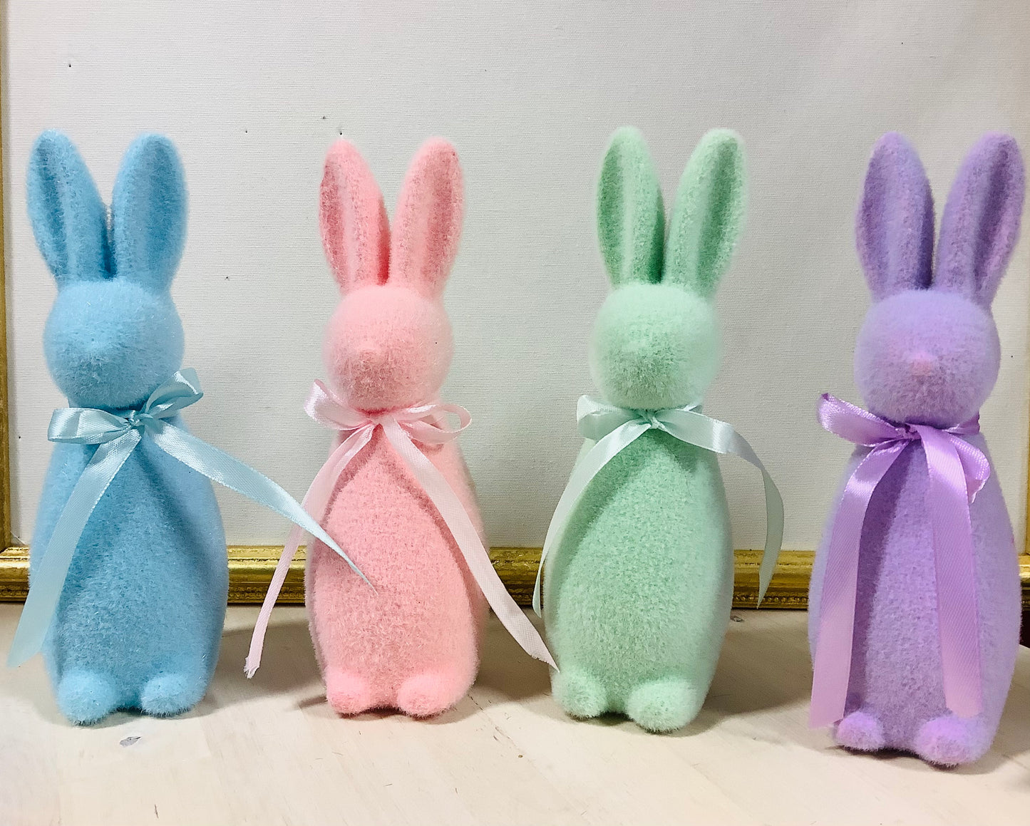 Flocked bunny