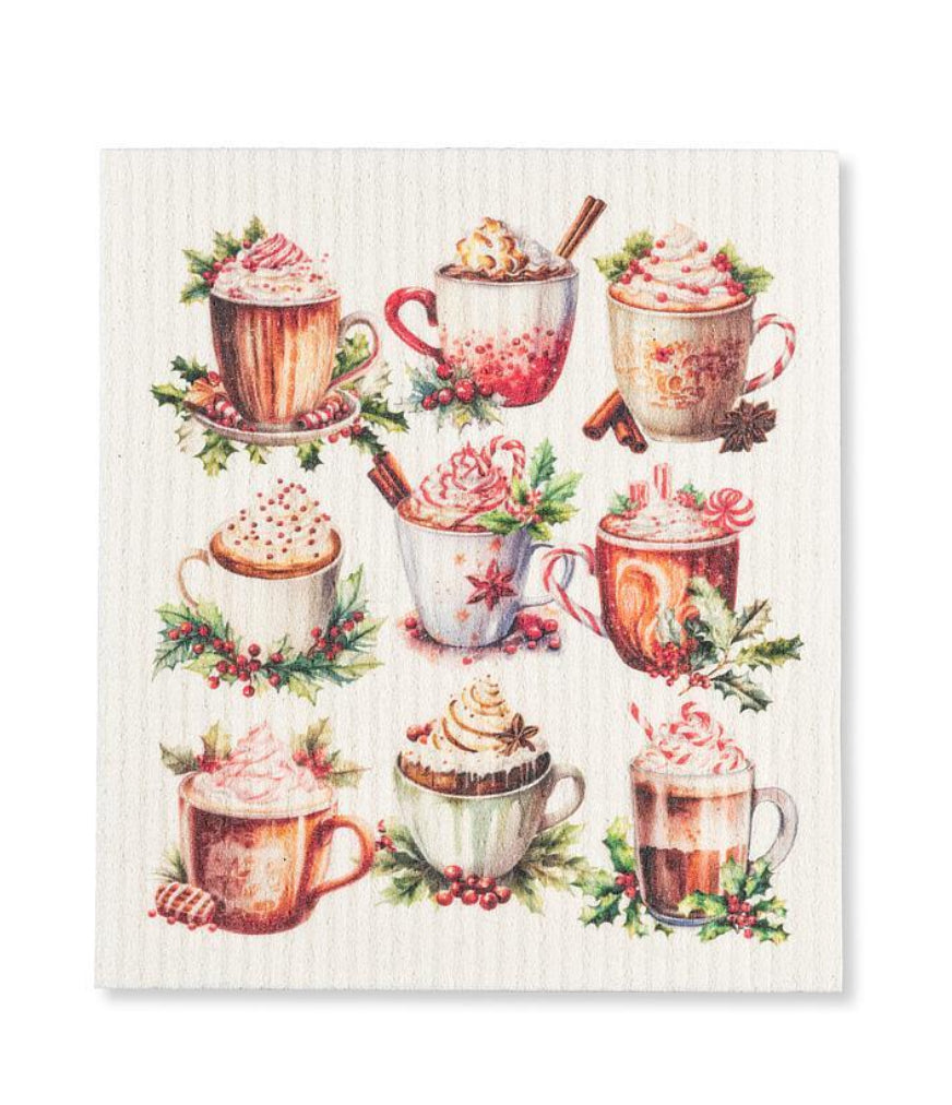Hot Chocolate Dishcloth