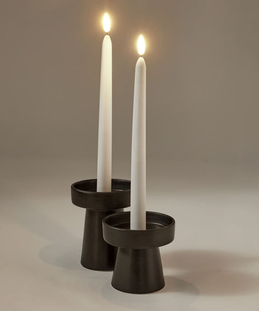 Flameless Dinner Candles, Set of 4