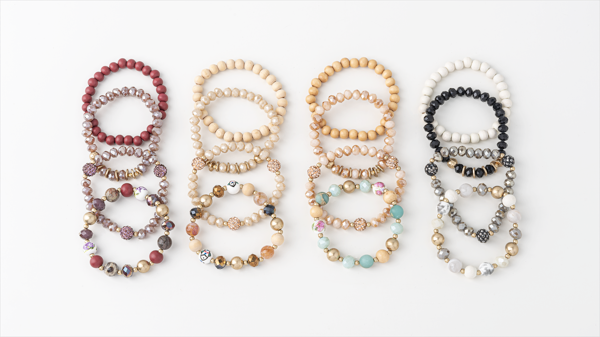 Beaded Bracelet Set