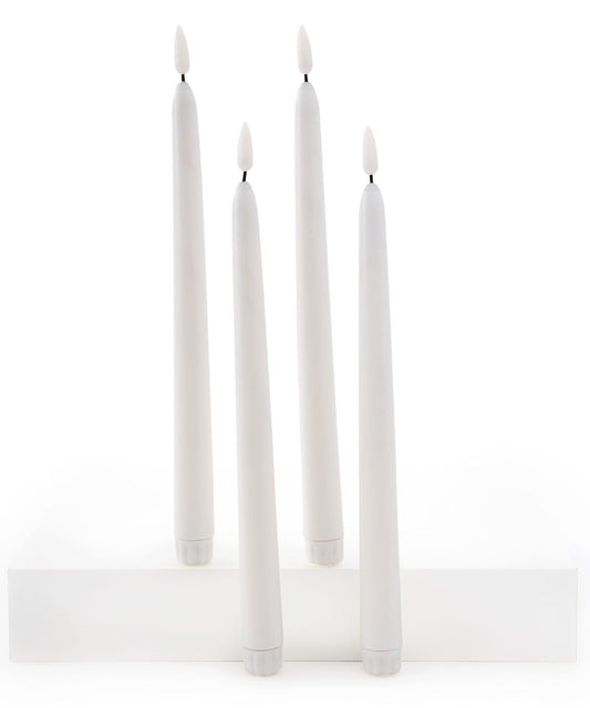 Flameless Dinner Candles, Set of 4