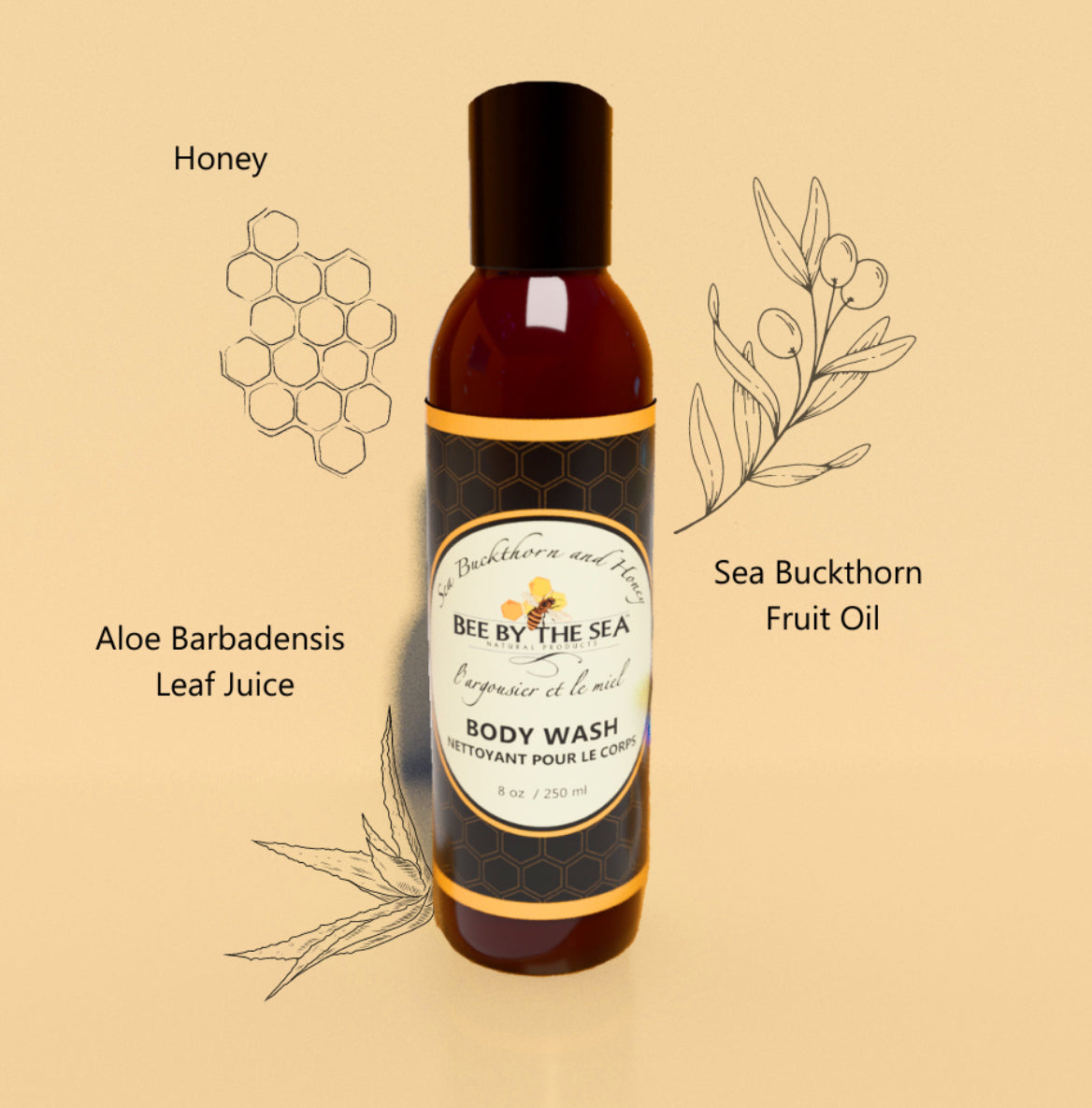 Bee By The Sea Body Wash