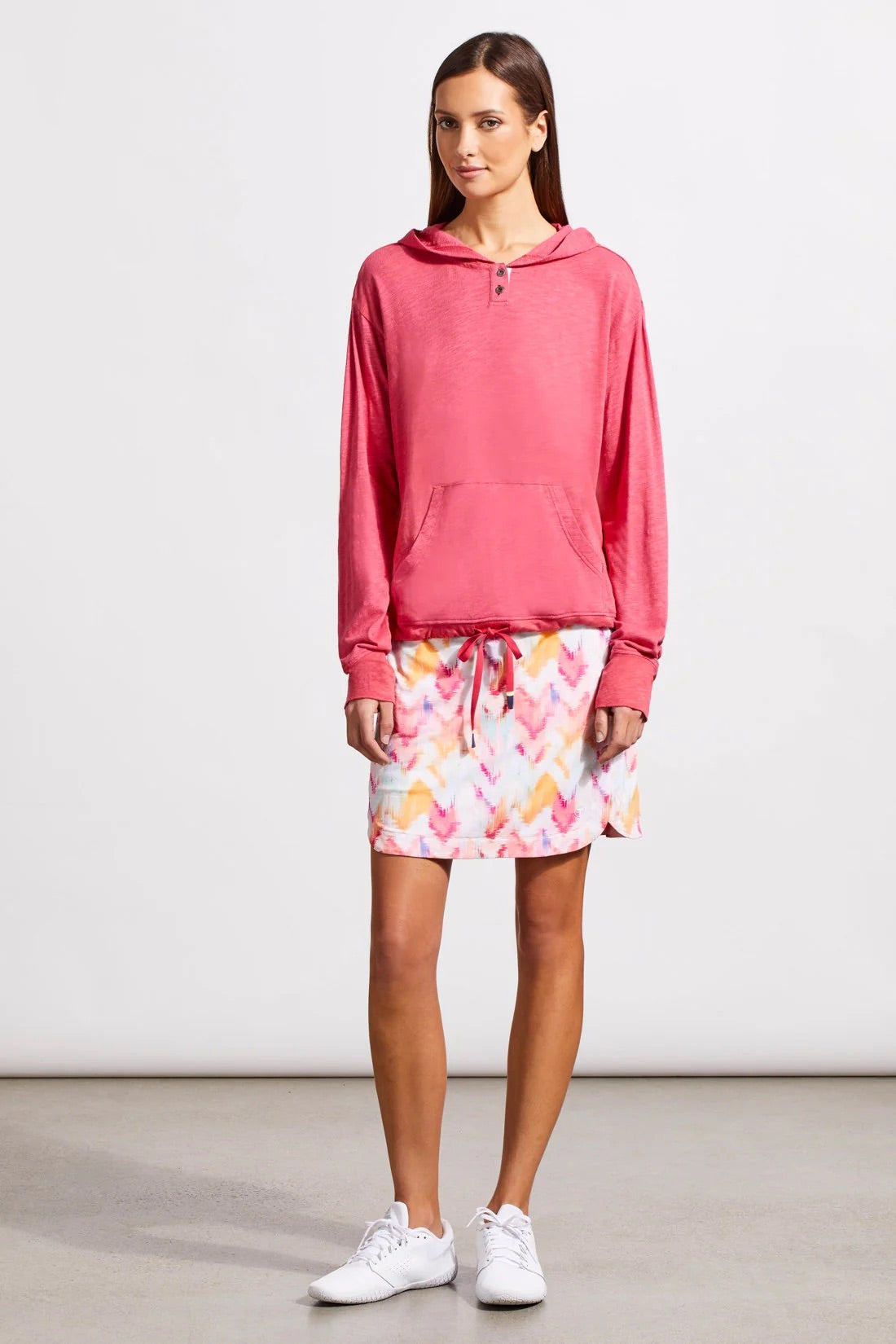 HOODED TOP WITH KANGAROO POCKET, 2 colours