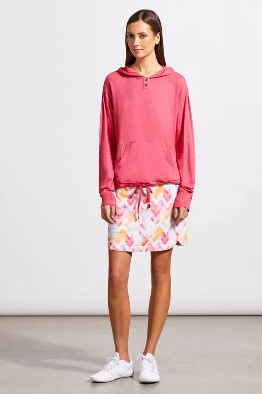 HOODED TOP WITH KANGAROO POCKET, 2 colours
