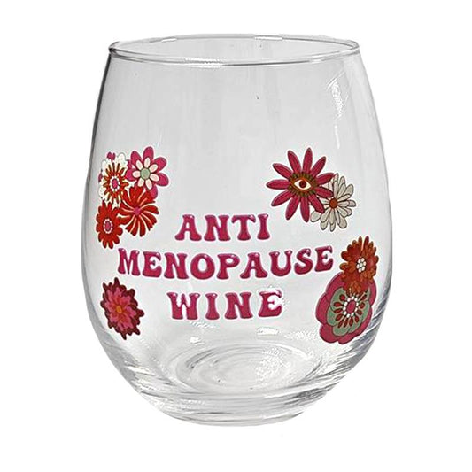 Wine Glass Menopause Stemless
