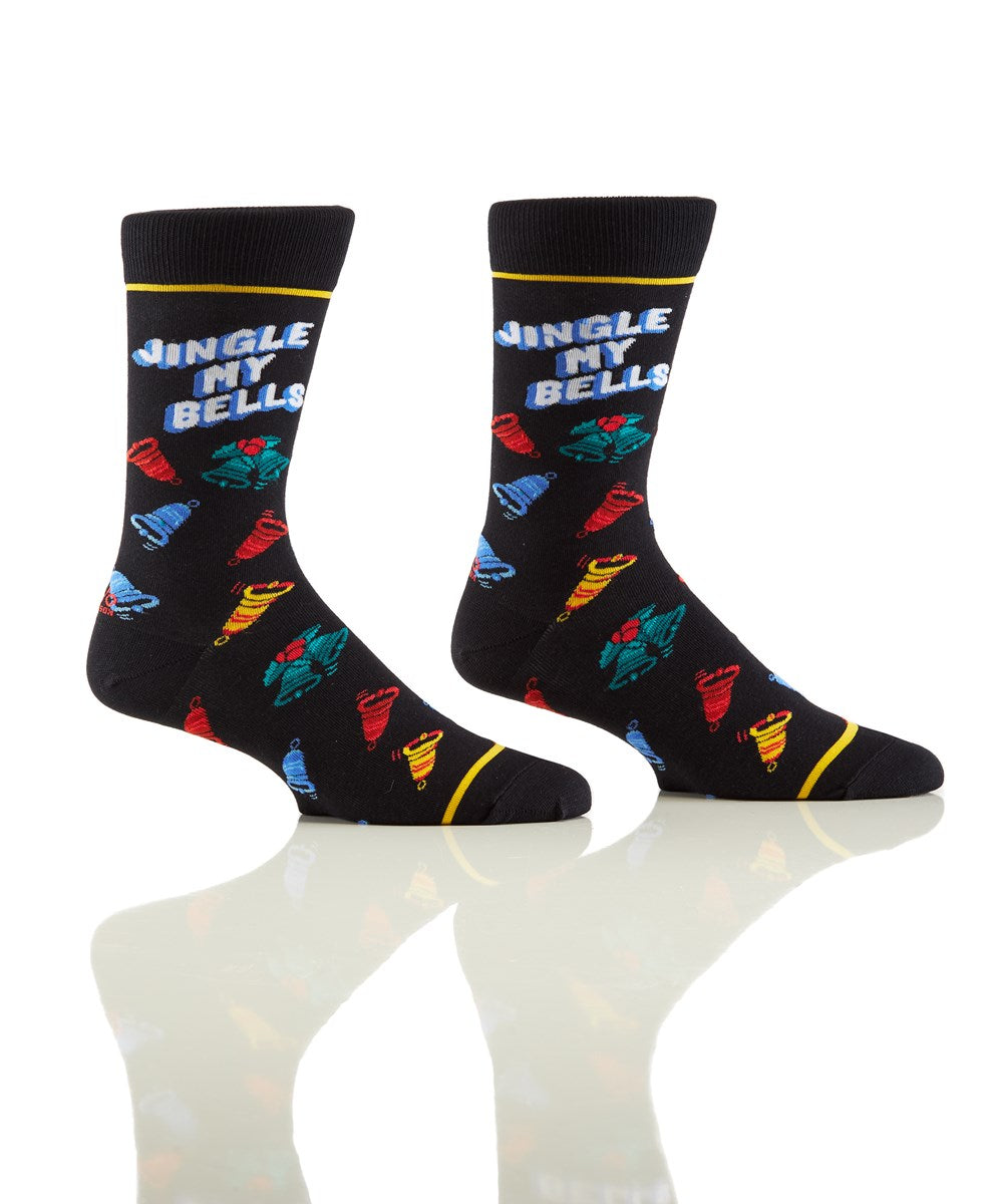 Men's Crew Sock, Jingle My Bells