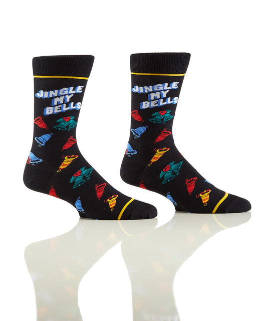 Men's Crew Sock, Jingle My Bells