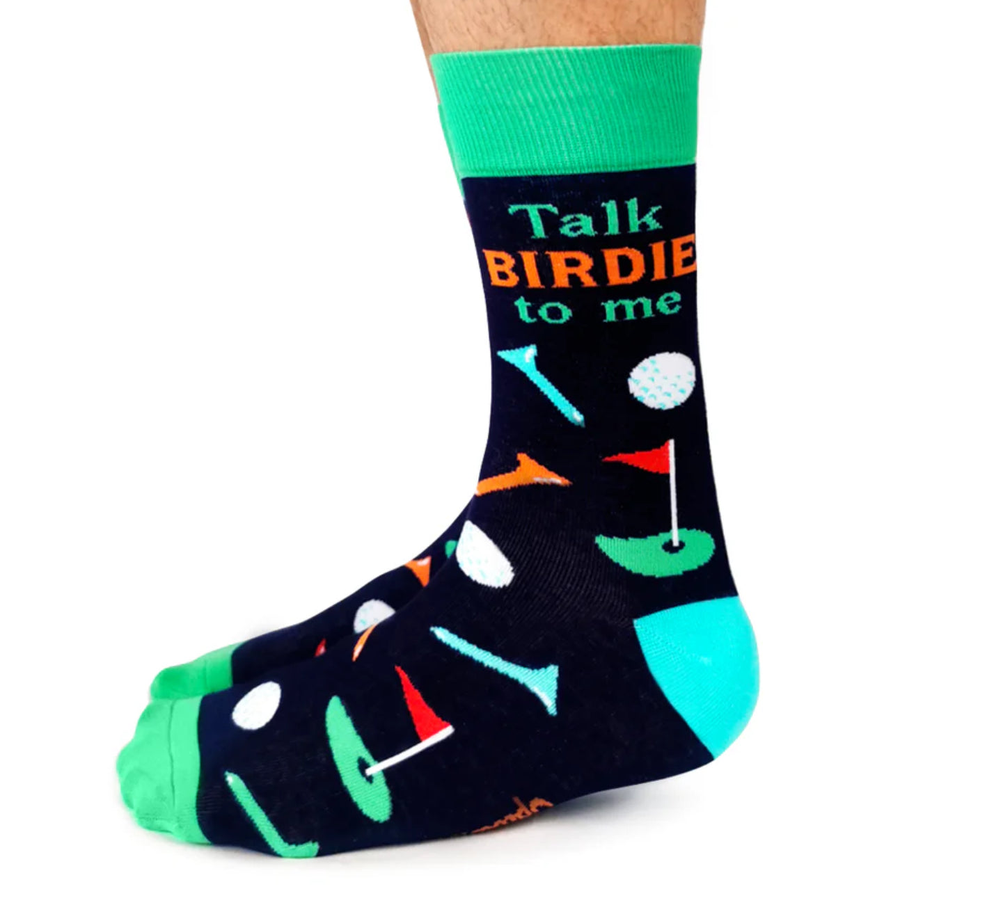 Men’s Crew socks Talk Birdie