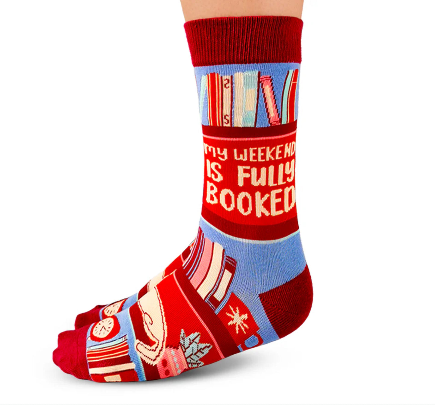 Women’s Crew socks Bookworm