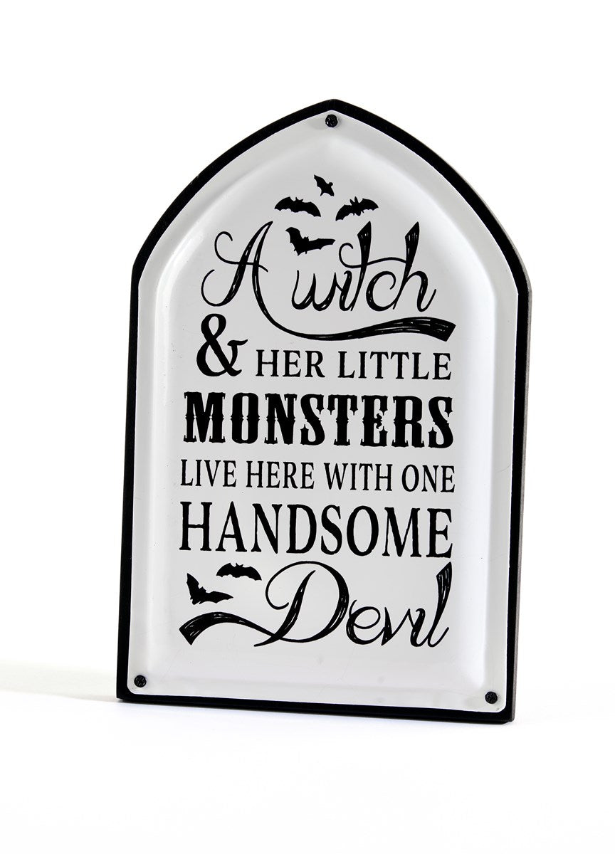 Tabletop Halloween Sign