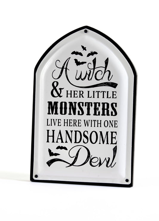Tabletop Halloween Sign
