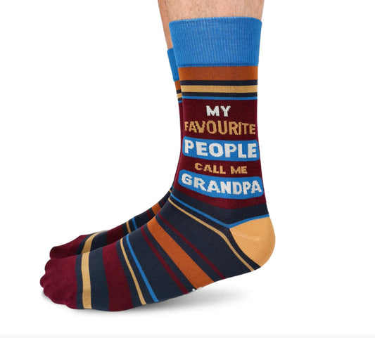 Men’s Crew socks Favourite Grandpa