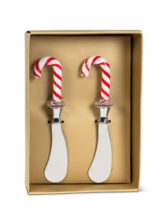 Candy Cane Topped Spreaders