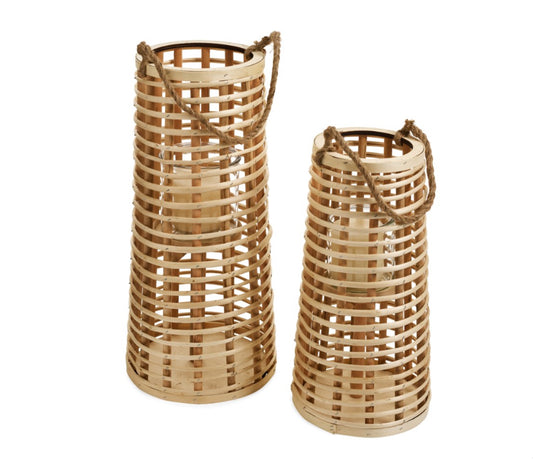 LANTERN WILLOW SM ROPE HANDLE NAT
