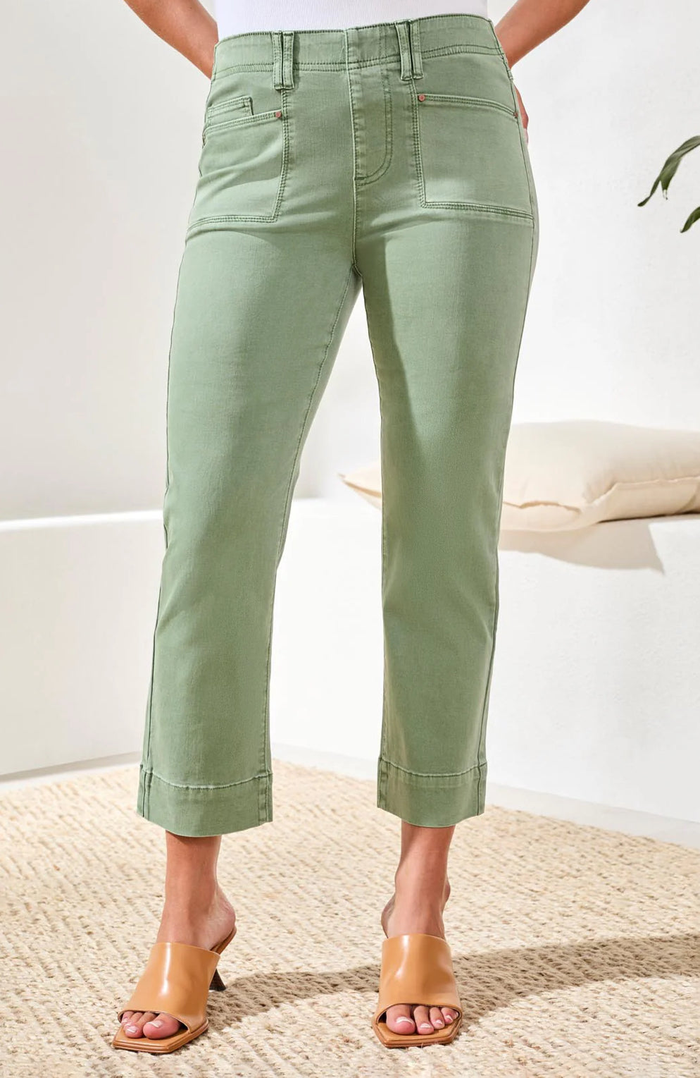 CAPRIS COMFORT STRETCH PULL-ON KICK FLARE