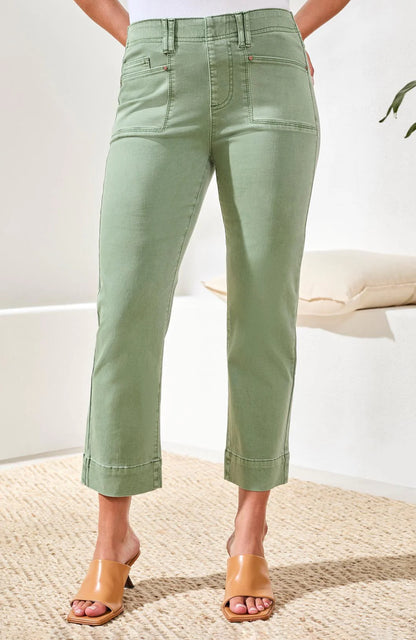CAPRIS COMFORT STRETCH PULL-ON KICK FLARE