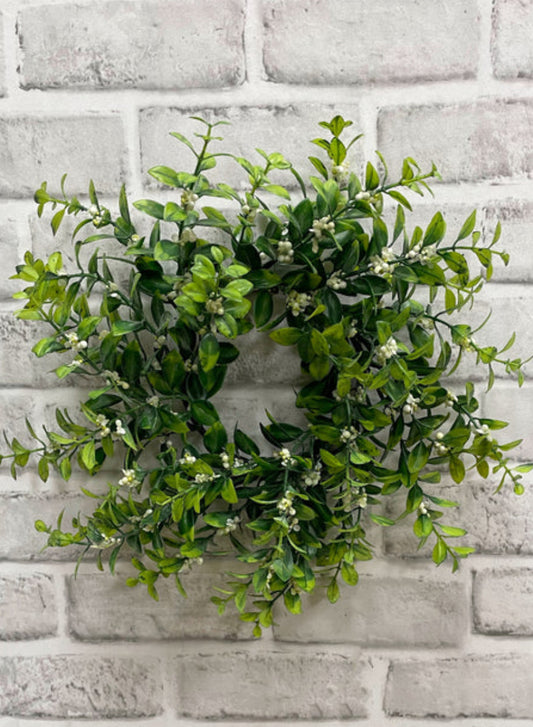 ITEM 11461 - 4.5" INSIDE, 11"OUTSIDE DIM - ORANGE JASMINE CANDLE RING
