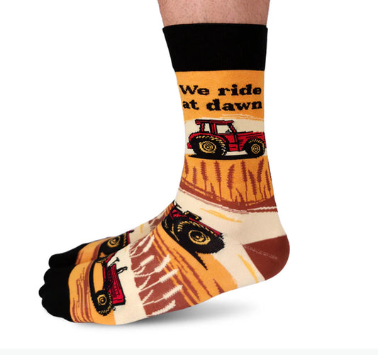 Men’s Crew socks Tractor