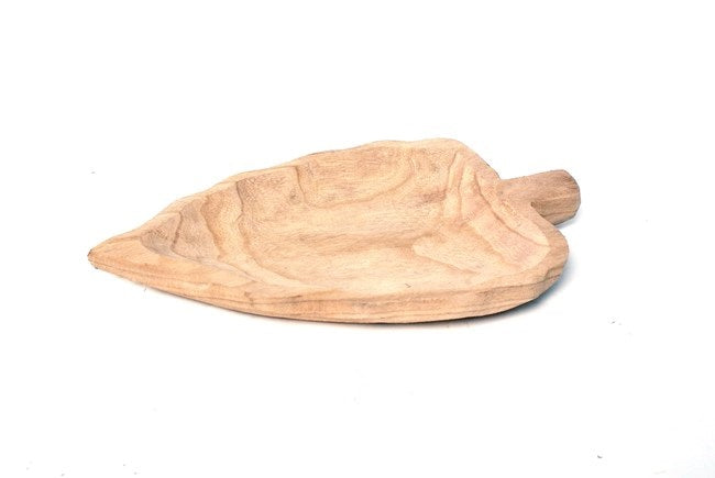 Wooden Leaf Tray