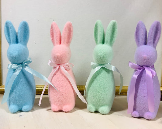 Flocked bunny