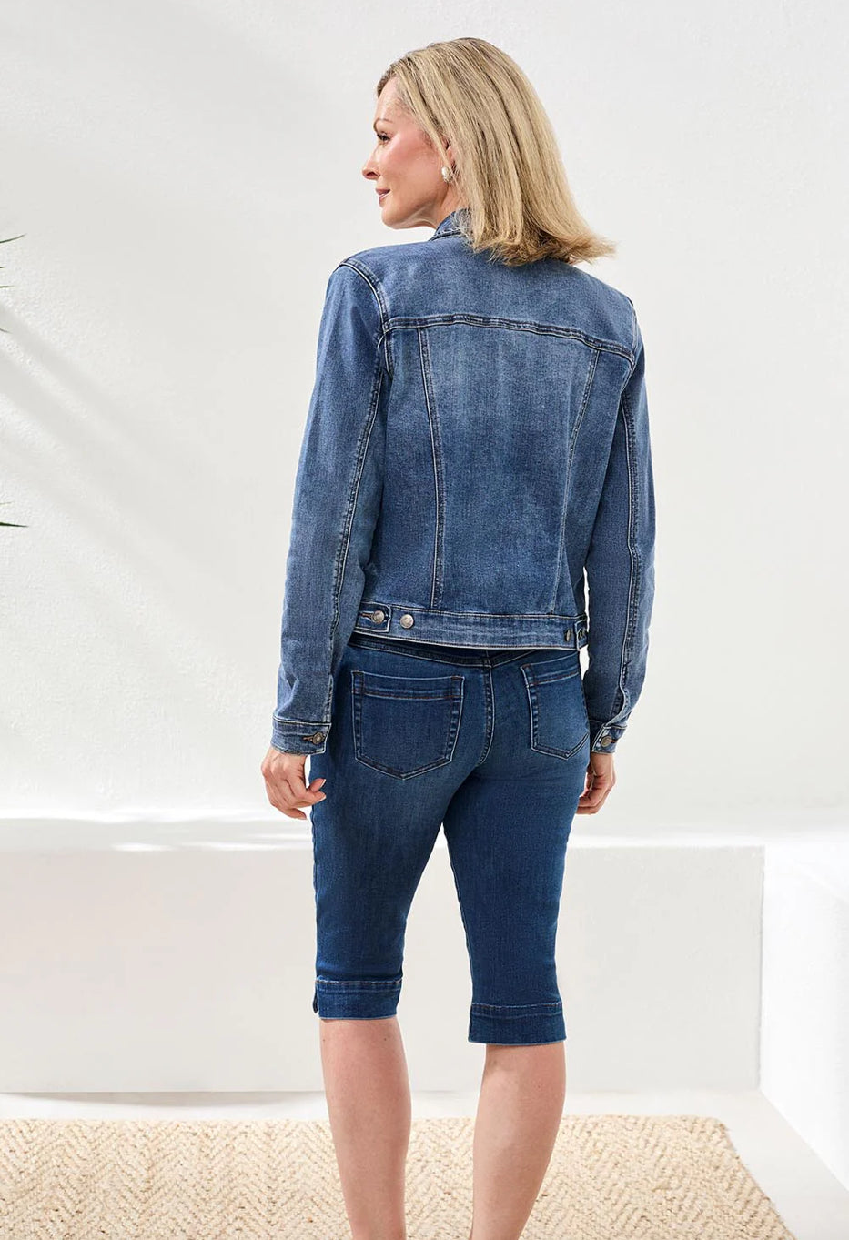 JACKET CLASSIC FIT COMFORT STRETCH DENIM