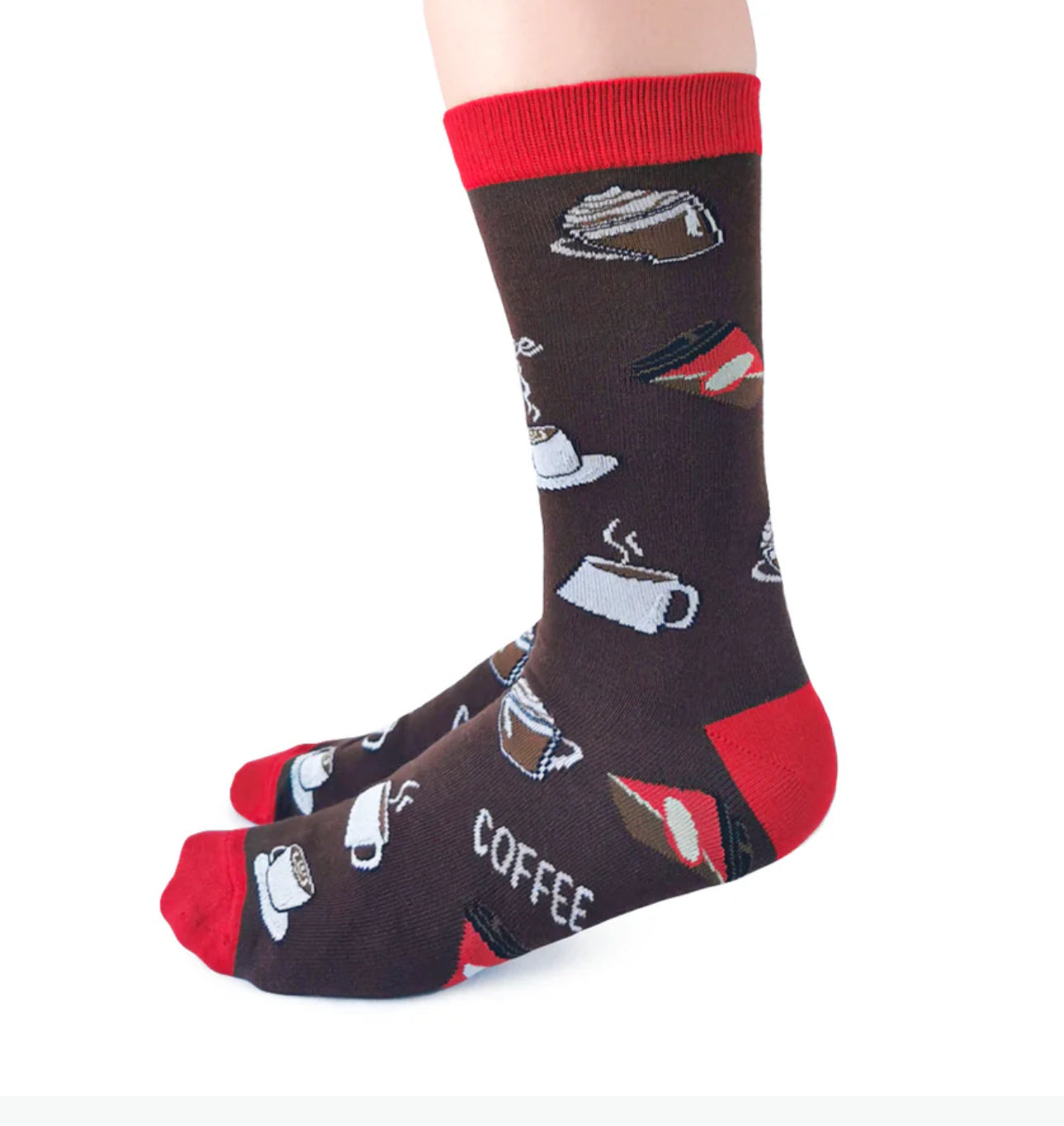 Women’s Crew socks Coffee