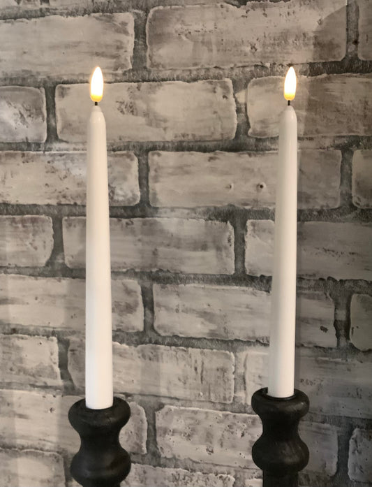 Flameless Taper Dinner Candles