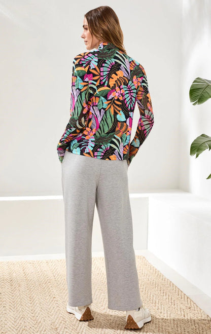 CARDIGAN UPF 50+ HIGH PERFORMANCE MESH MOCK-NECK ZIP-UP WITH THUMBHOLES