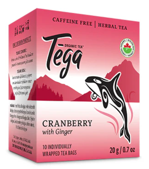 Cranberry Ginger Organic Herbal Tea