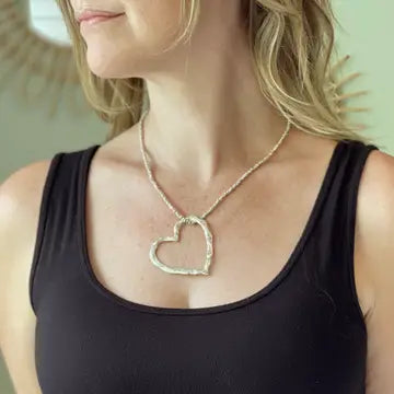 Open Heart Necklace