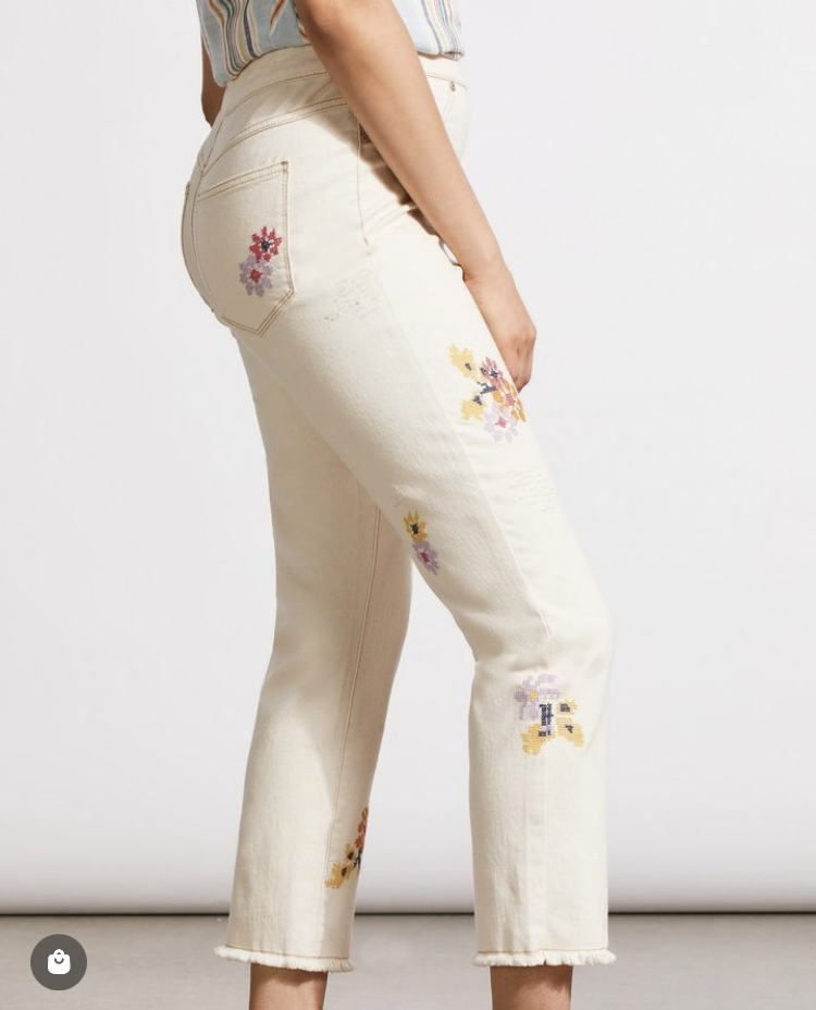 Straight Crop Jeans