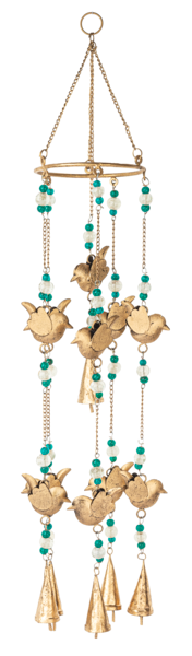 Gold Bird Windchime